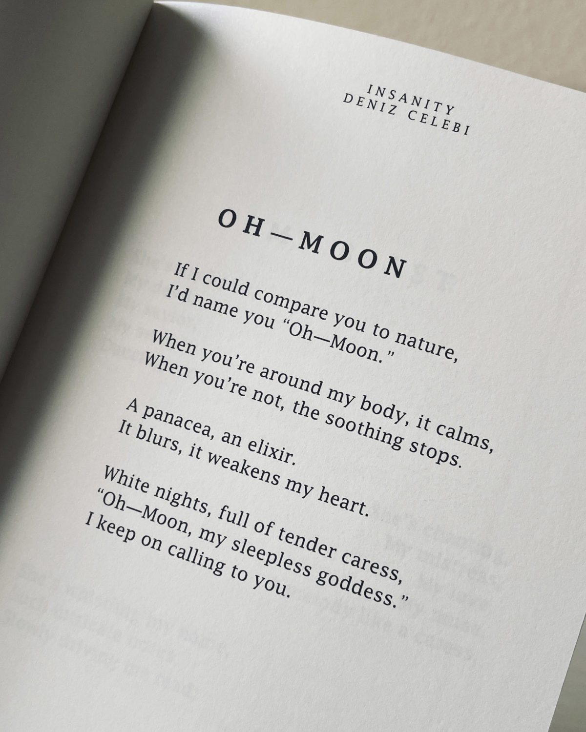 Poetry Oh Moon